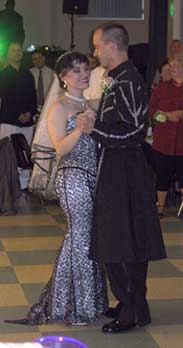 Mermaid Skirt and Corset, with Lace Overlay